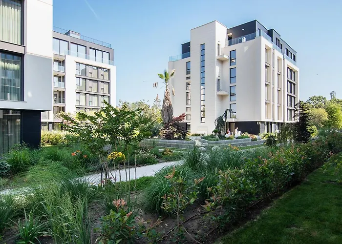 Sea Flats With Pool In Azur *